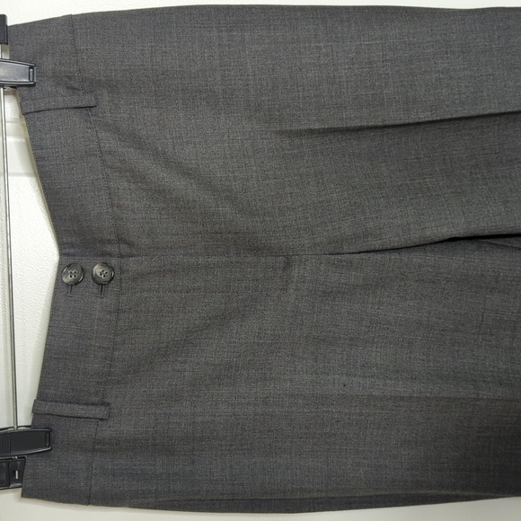 Ann Taylor Cashmere Wool Gray Suit Jacket 8P Audrey Trousers 6 Office Siren - Picture 5 of 16